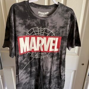 Spiderman Marvel Graphic Tee in Black and Red